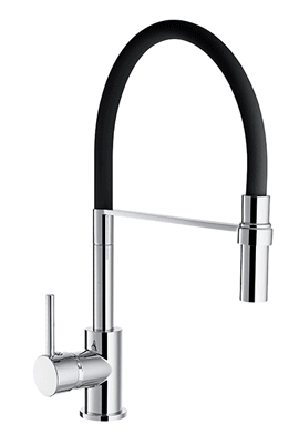 Grifo personalizable en Negro, azul, amarillo, rojo y lila.